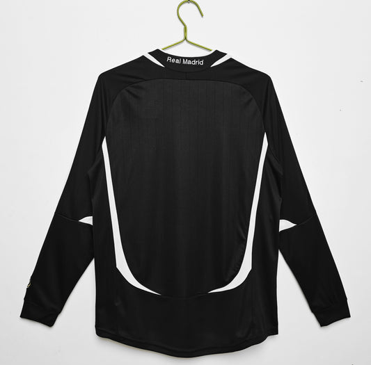 06/07 Real Madrid second away long sleeved jersey