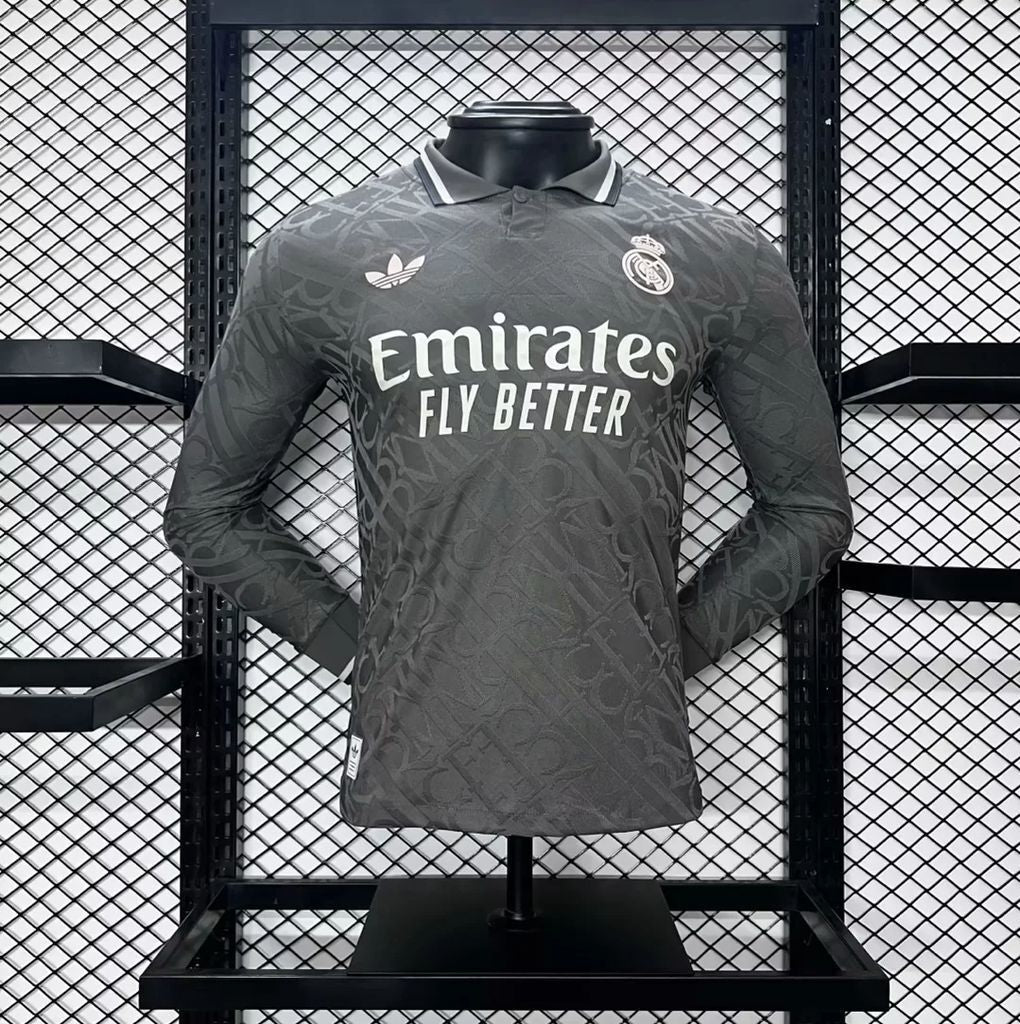 24/25 Real Madrid Third Away Long Sleeves Jersey