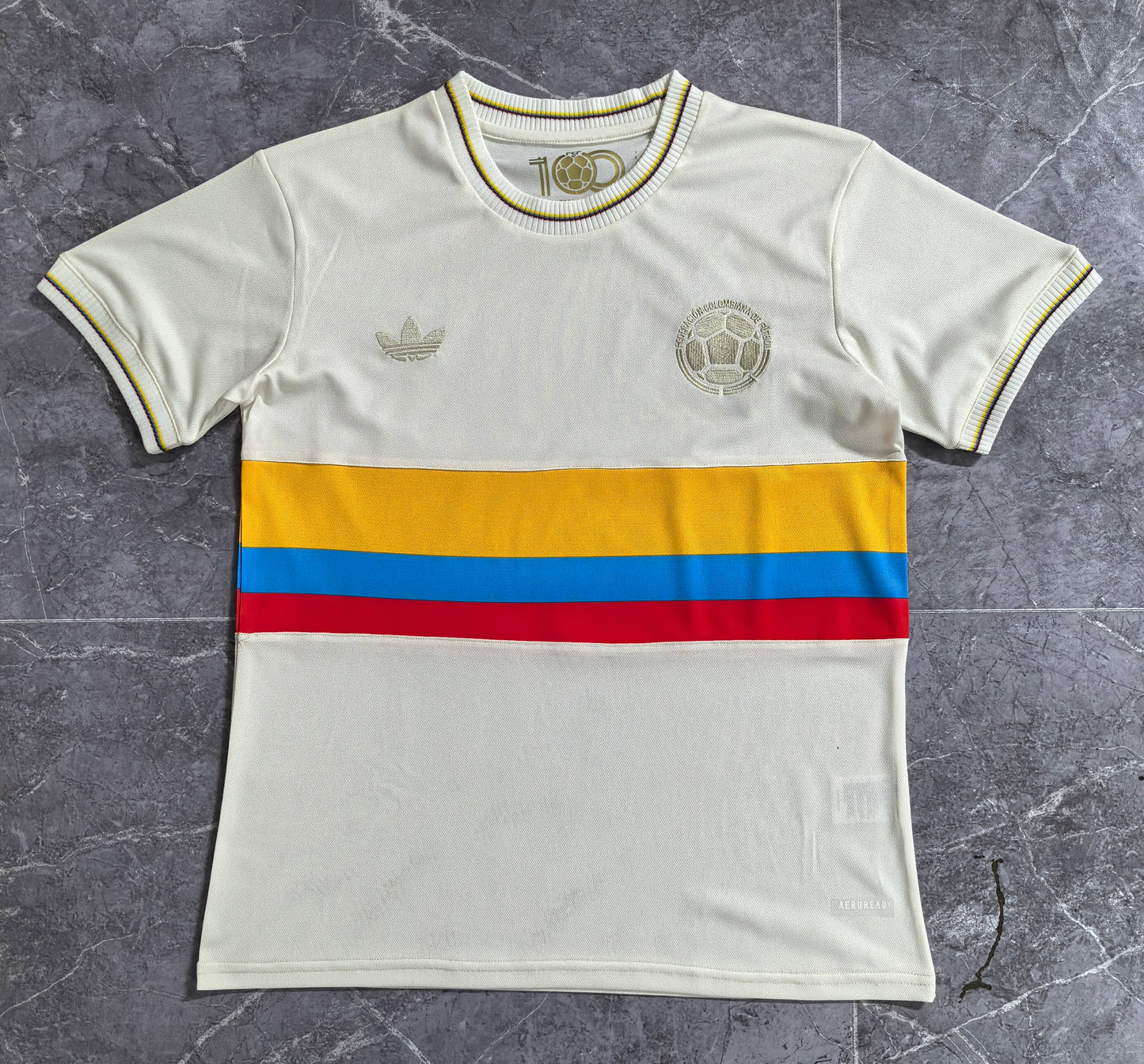 Maillot 24/25 du 100e anniversaire de la Colombie
