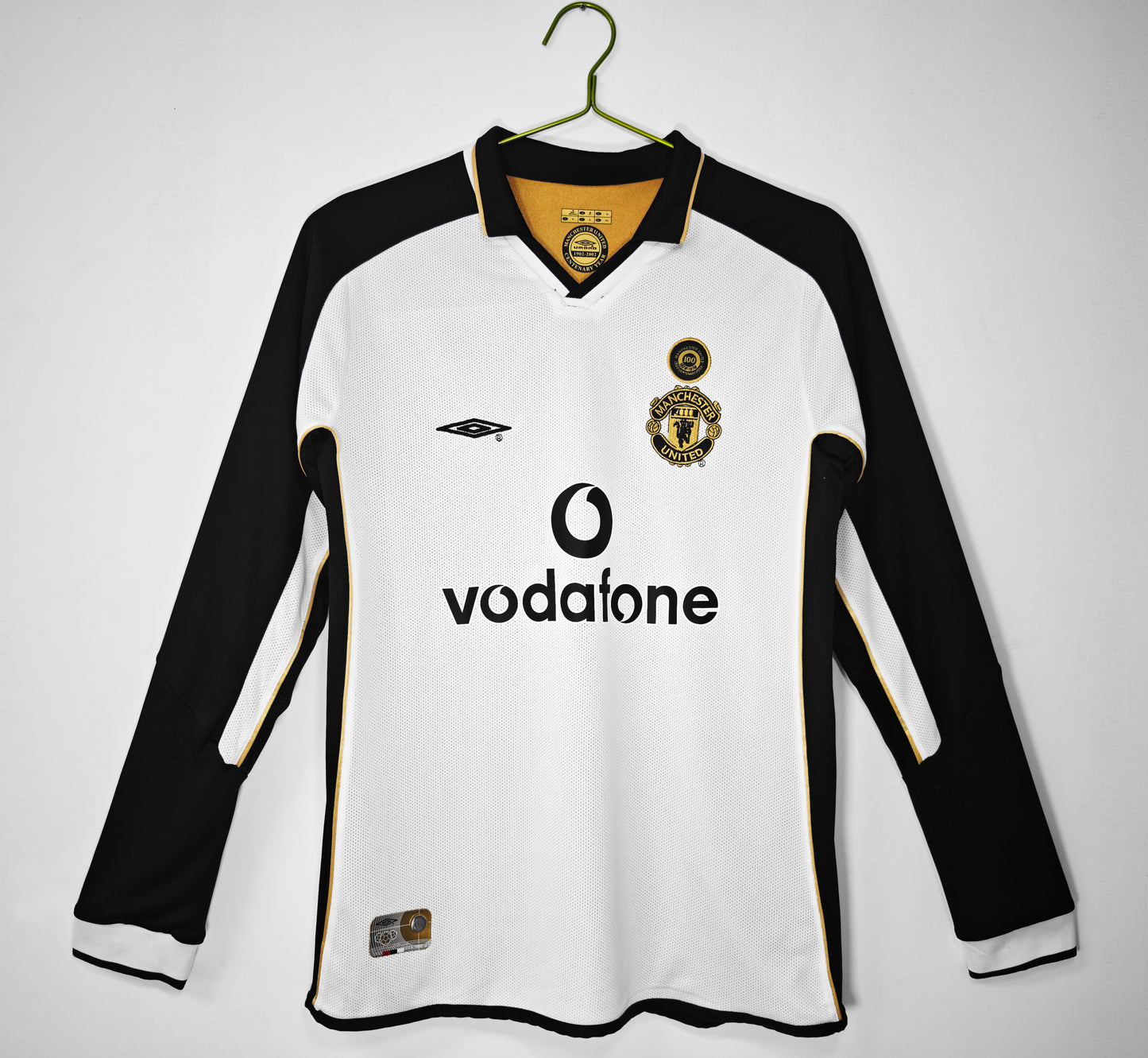 2001/02 Manchester United Centenary Long Sleeve Jersey