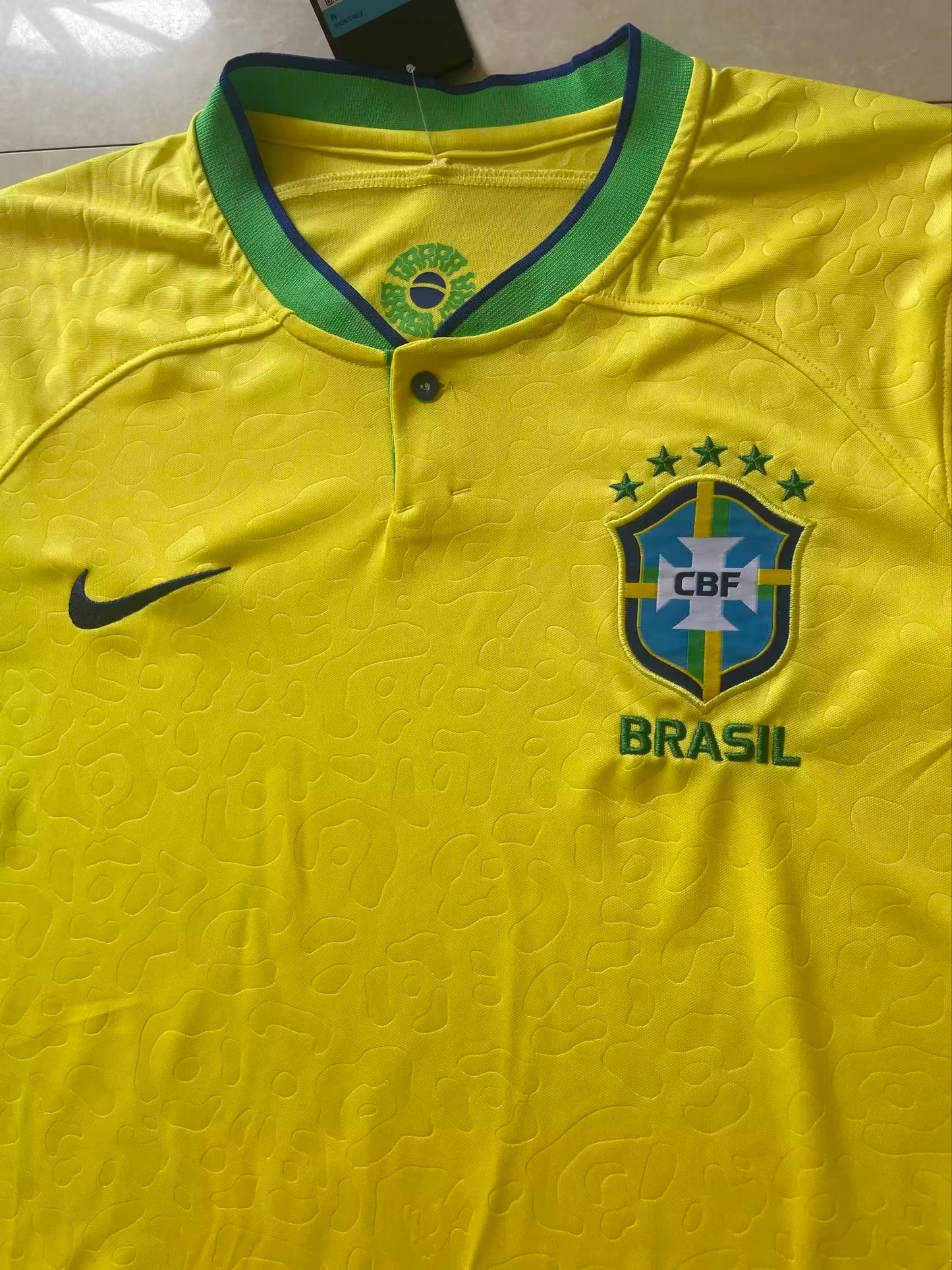 2022 Brazil home jersey