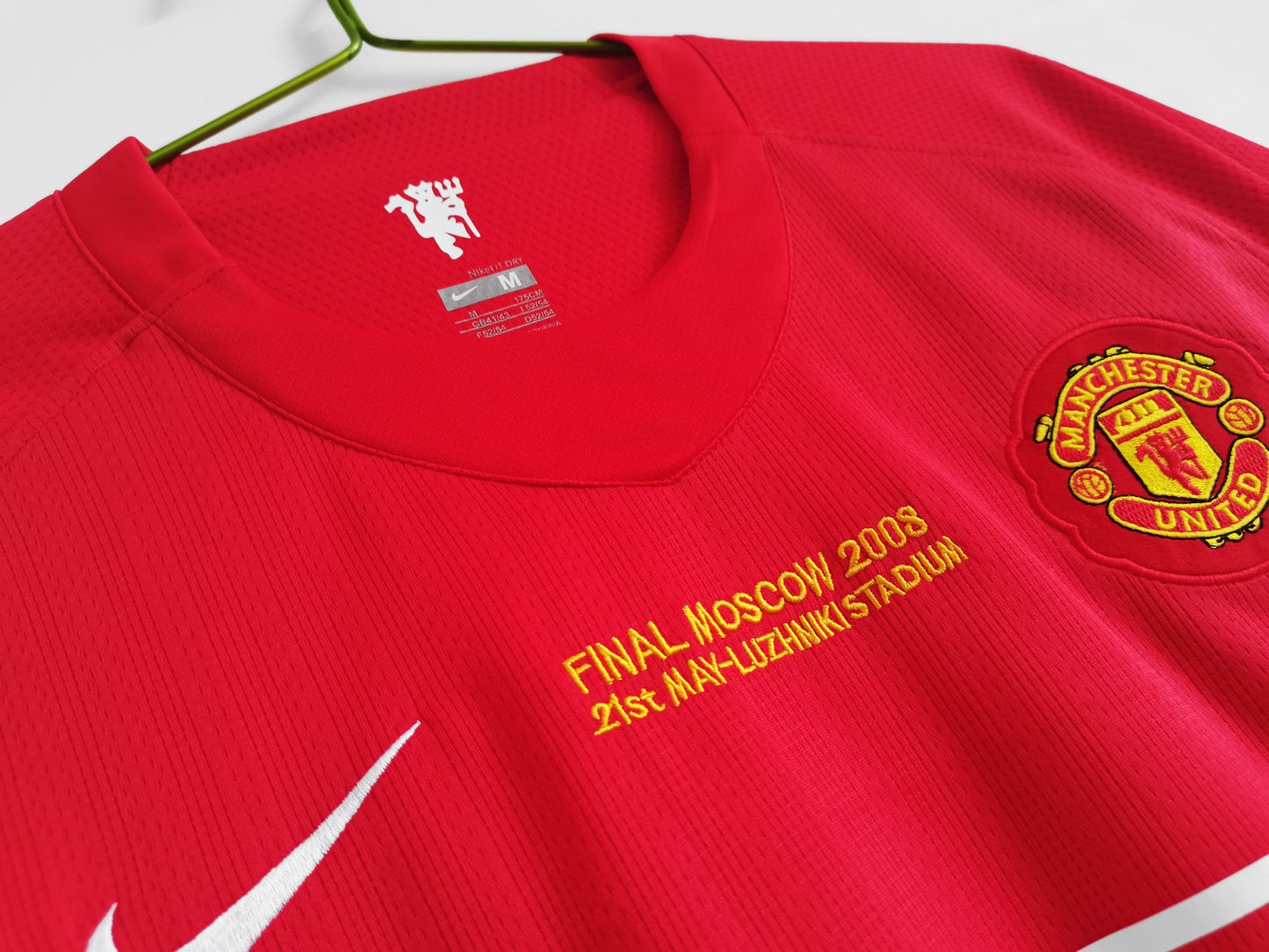 07/08 Manchester United home long sleeved jersey