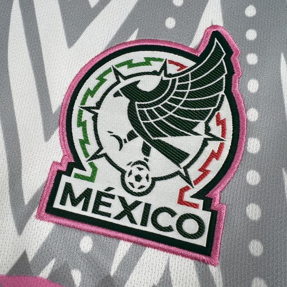 2026 Mexico Grey&Pink Special Jersey