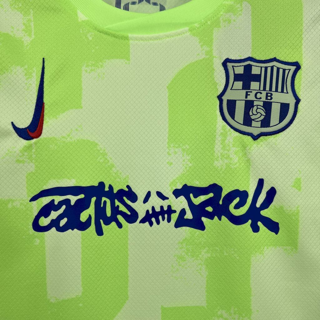 Barcelona 2024/25 Third Travis Scott Edition Kids Kit