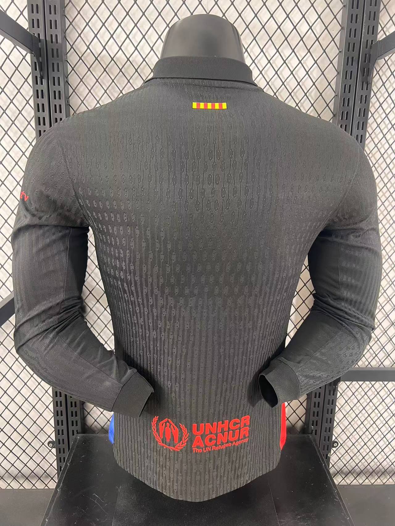 2025 Barca x Travis Scott Away Long sleeves Special shirt