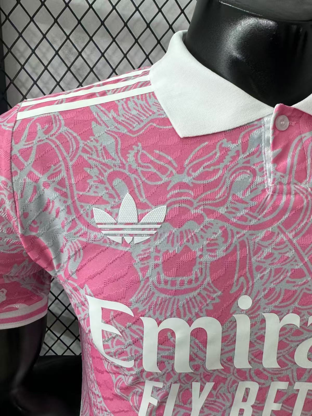 Real Madrid Pink Dragon Special Edition Jersey POLO
