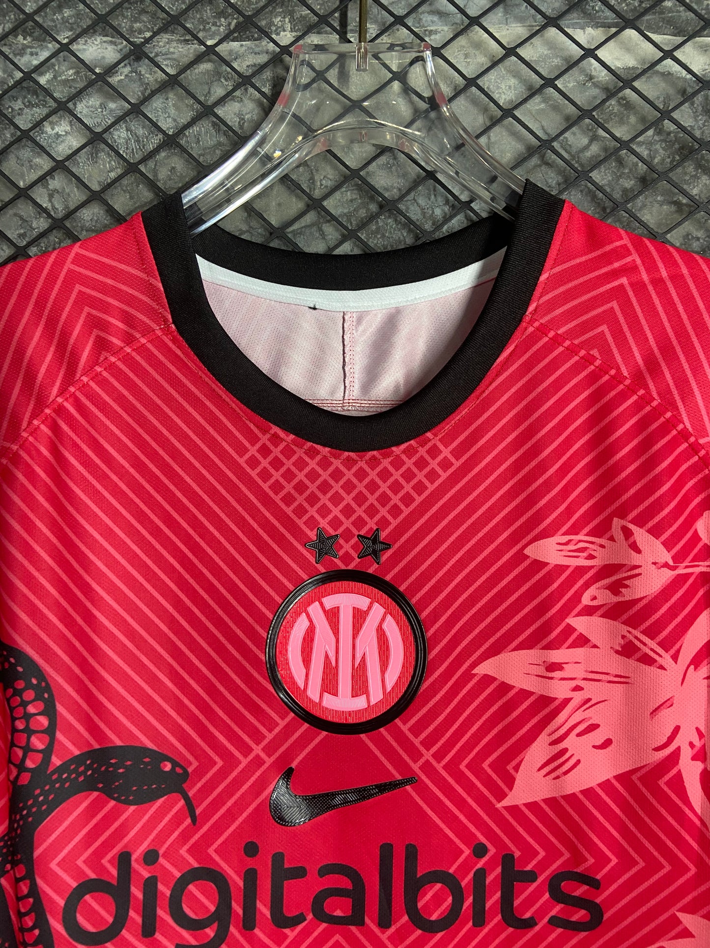 Maillot Inter Milan Double Black Snake Red 24/25