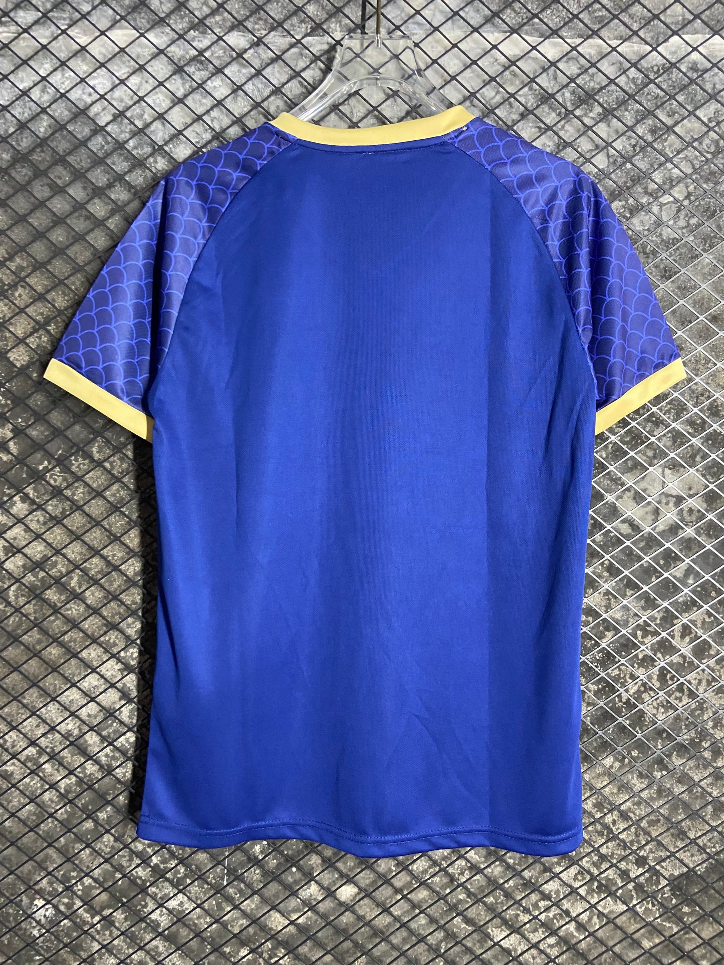 Maillot bleu à motifs de dragon japonais 24/25