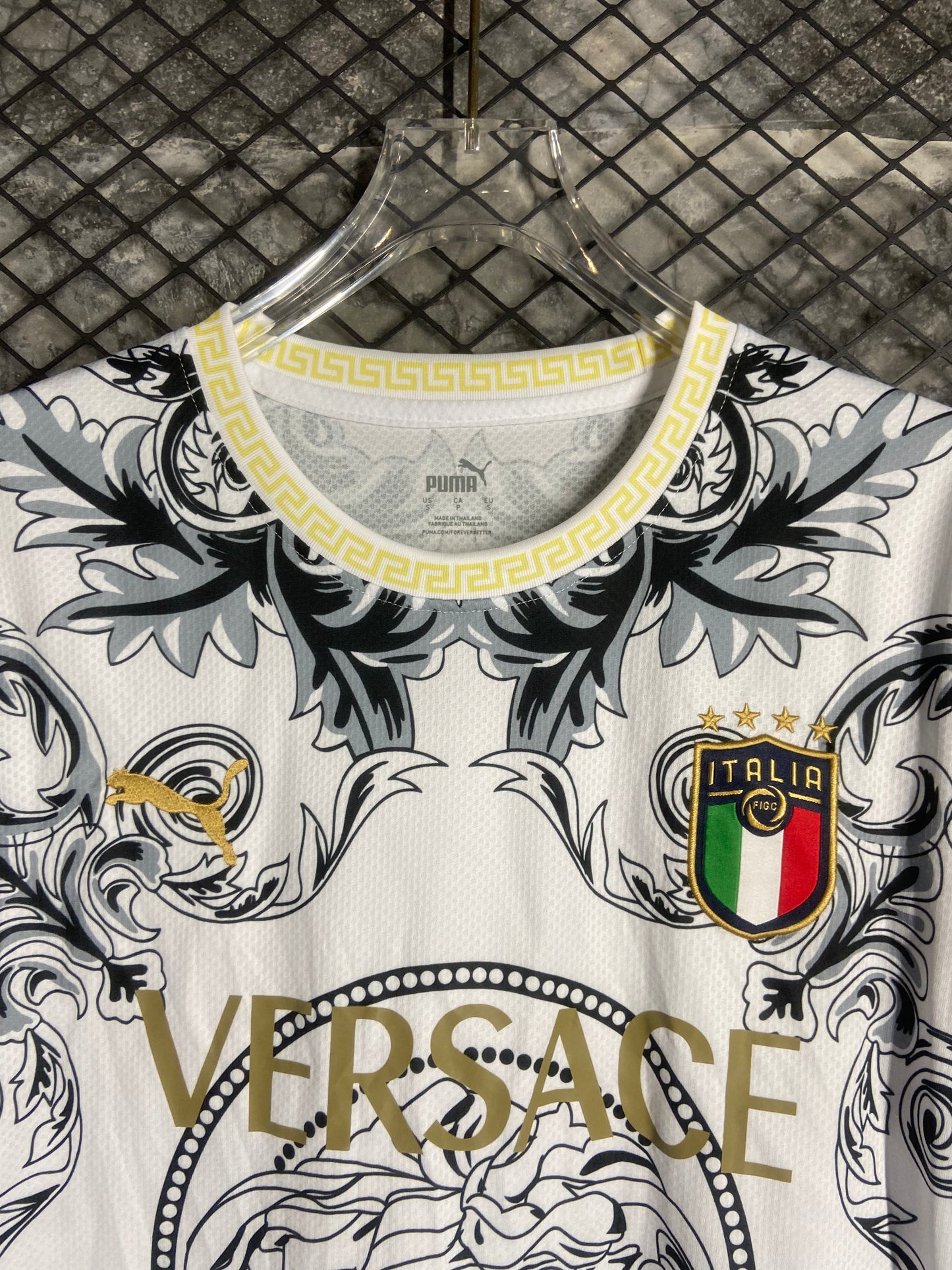 23/24 Italian Versace jersey white