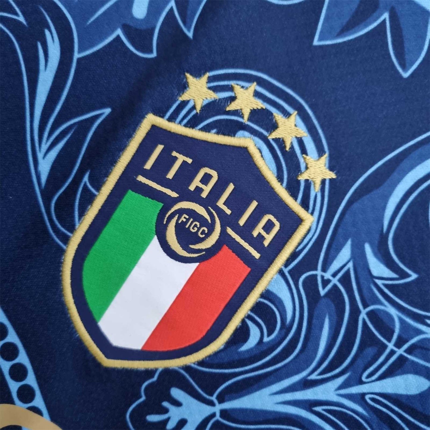 2022 Italy x Versace blue jersey
