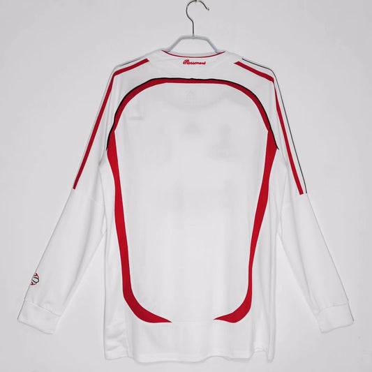 06/07 AC Milan away long sleeved jersey