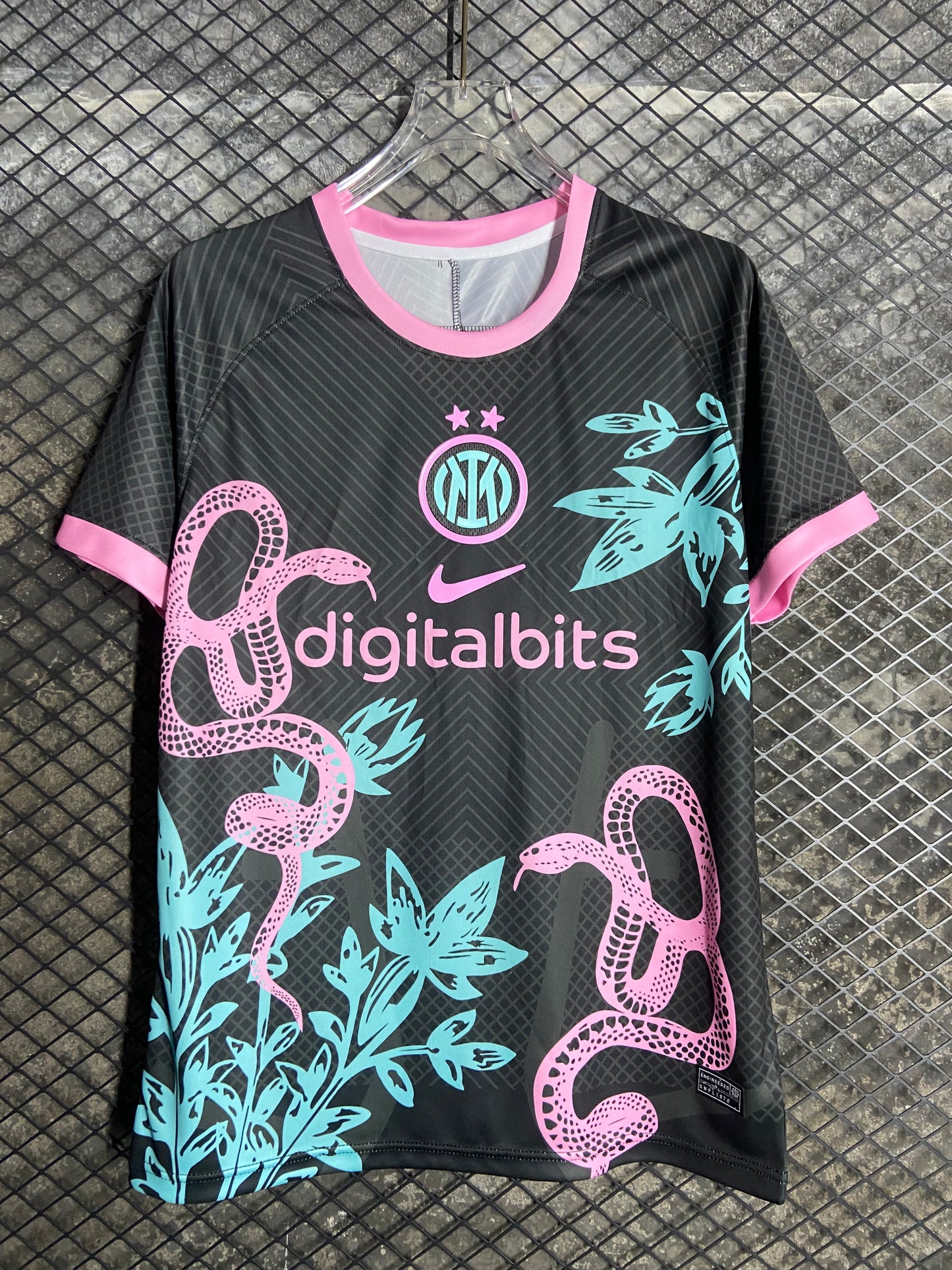 24/25 Inter Milan Double Pink Snake Black jersey