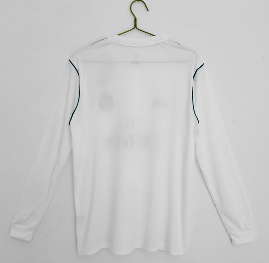17/18 Real Madrid home long sleeved jersey