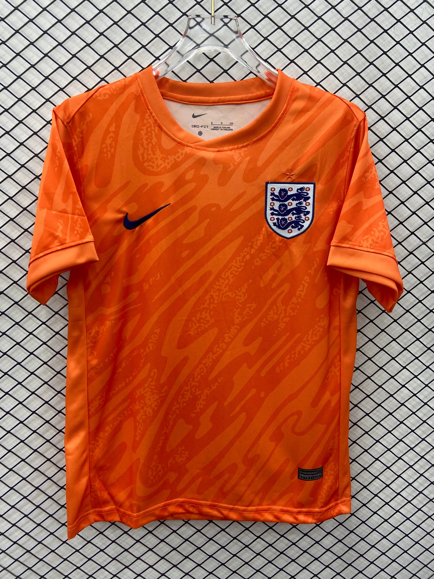 Maillot de gardien de but de l'Angleterre 24/25 orange