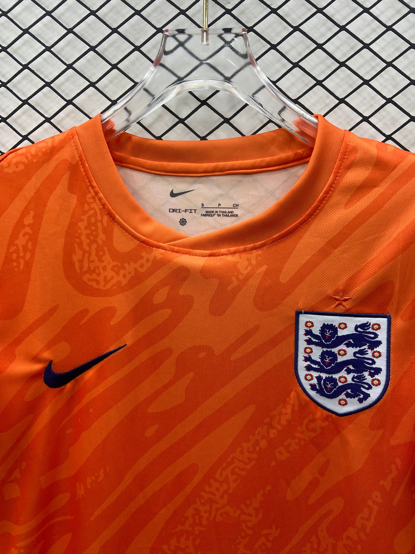 Maillot de gardien de but de l'Angleterre 24/25 orange