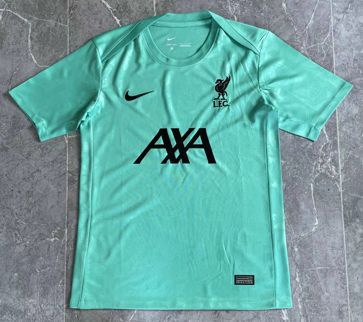 Maillot d'entraînement pré-match Liverpool 24/25 vert