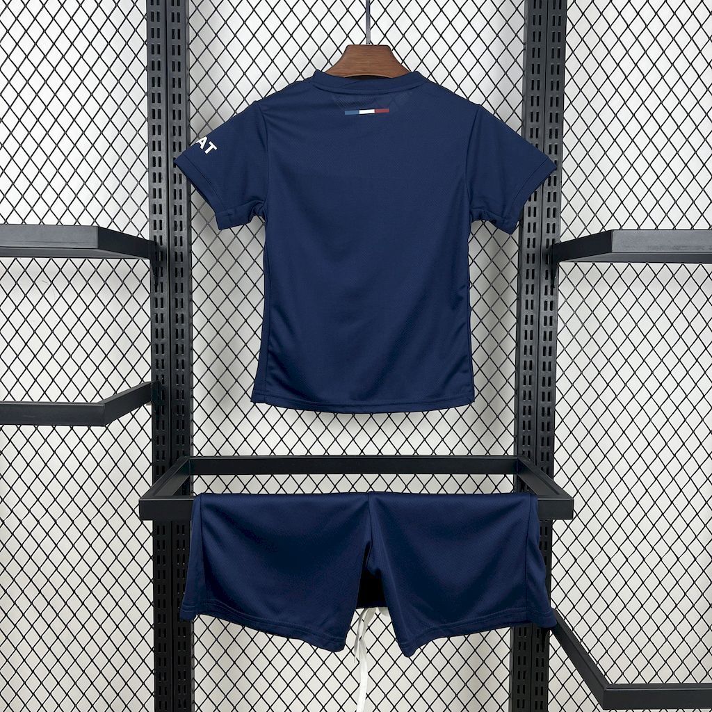 PSG 2024/25 Home Kids Kit (with stars)