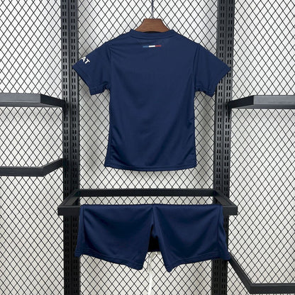 PSG 2024/25 Home Kids Kit (with stars)