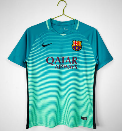 16/17 Barcelona second away jersey