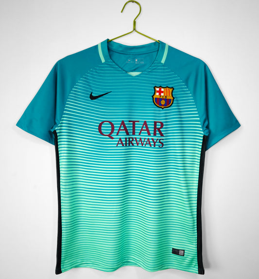 16/17 Barcelona second away jersey