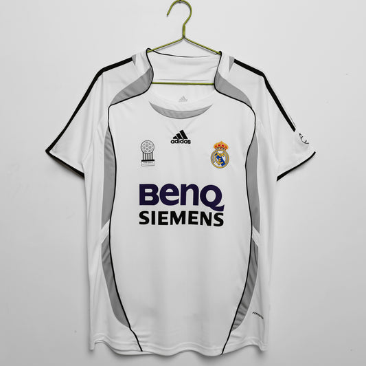 06/07 Real Madrid home jersey