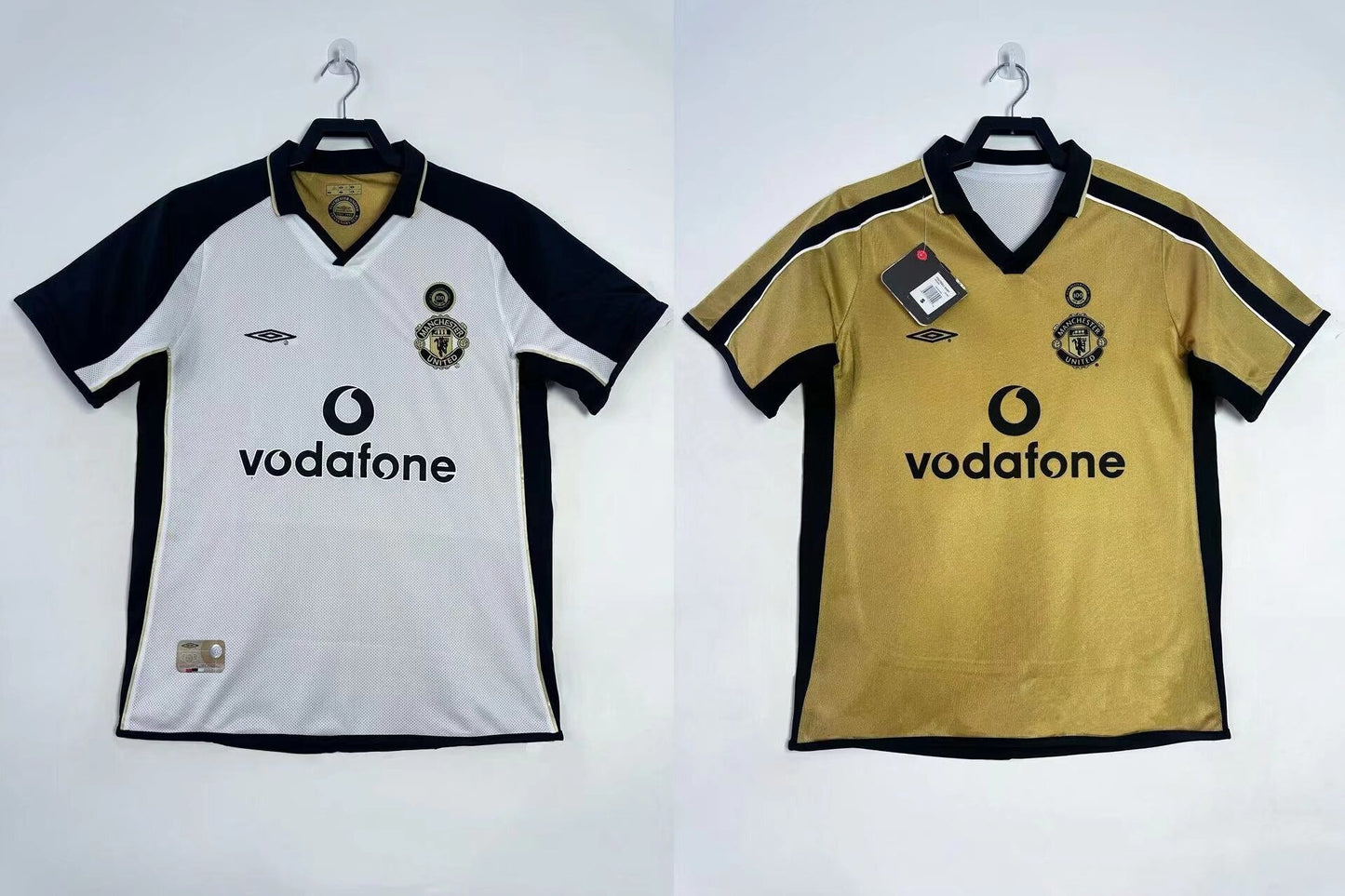 01/02 Manchester United Centenary Edition jersey (reversible)