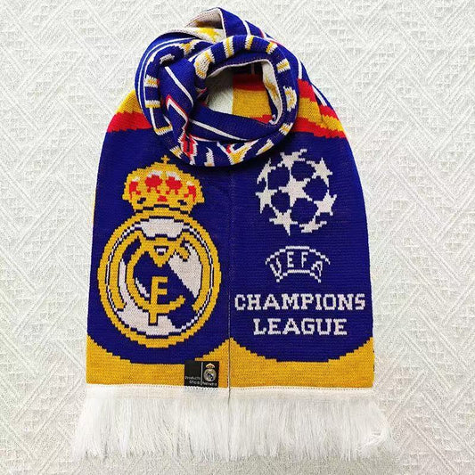 Real Madrid Champions League commemorative scarf