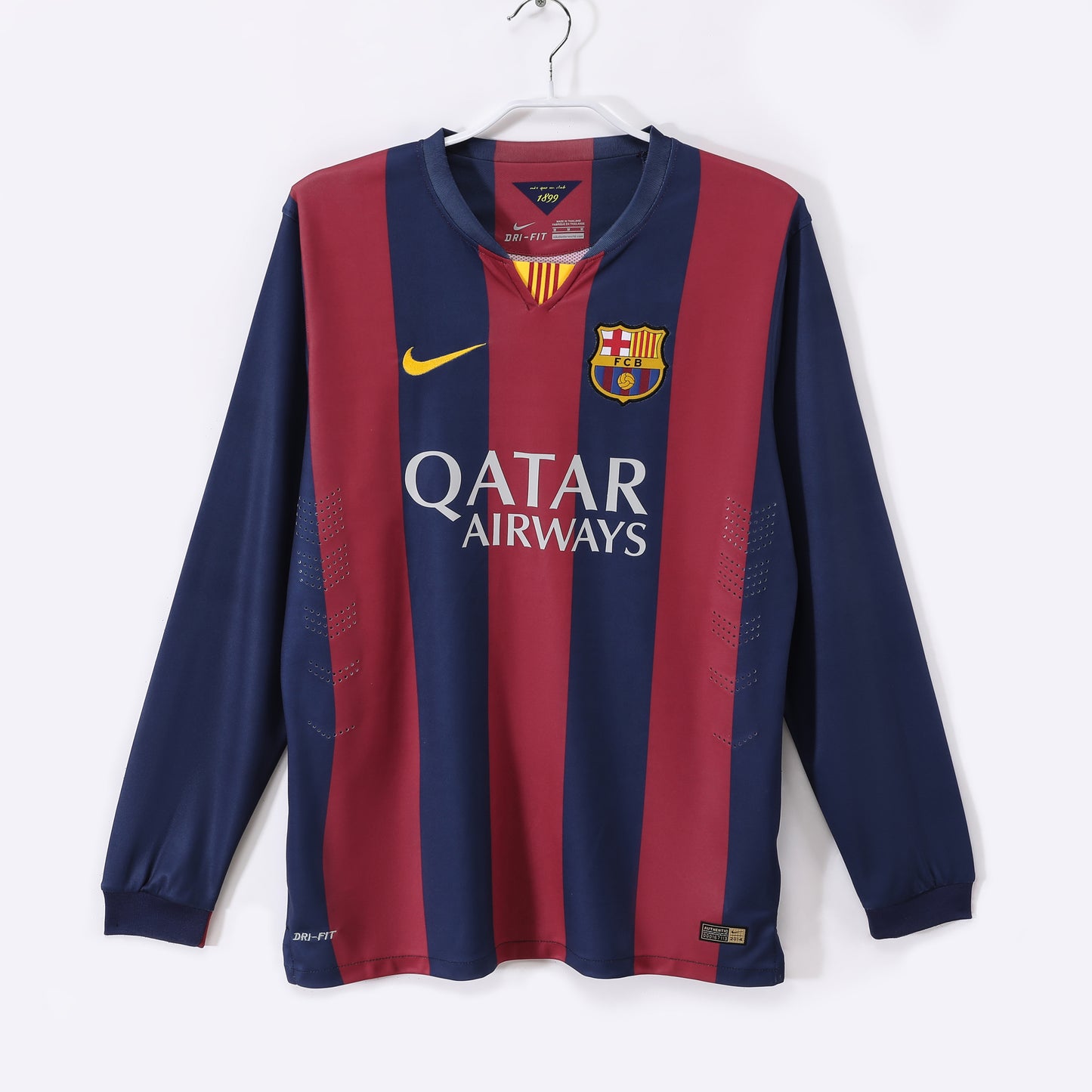 14/15 Barcelona home long sleeved jersey