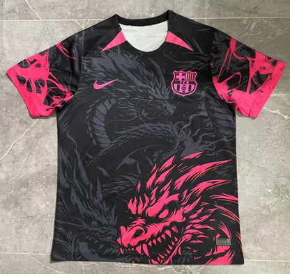Maillot spécial Dragon Noir Rose Barcelone 24/25