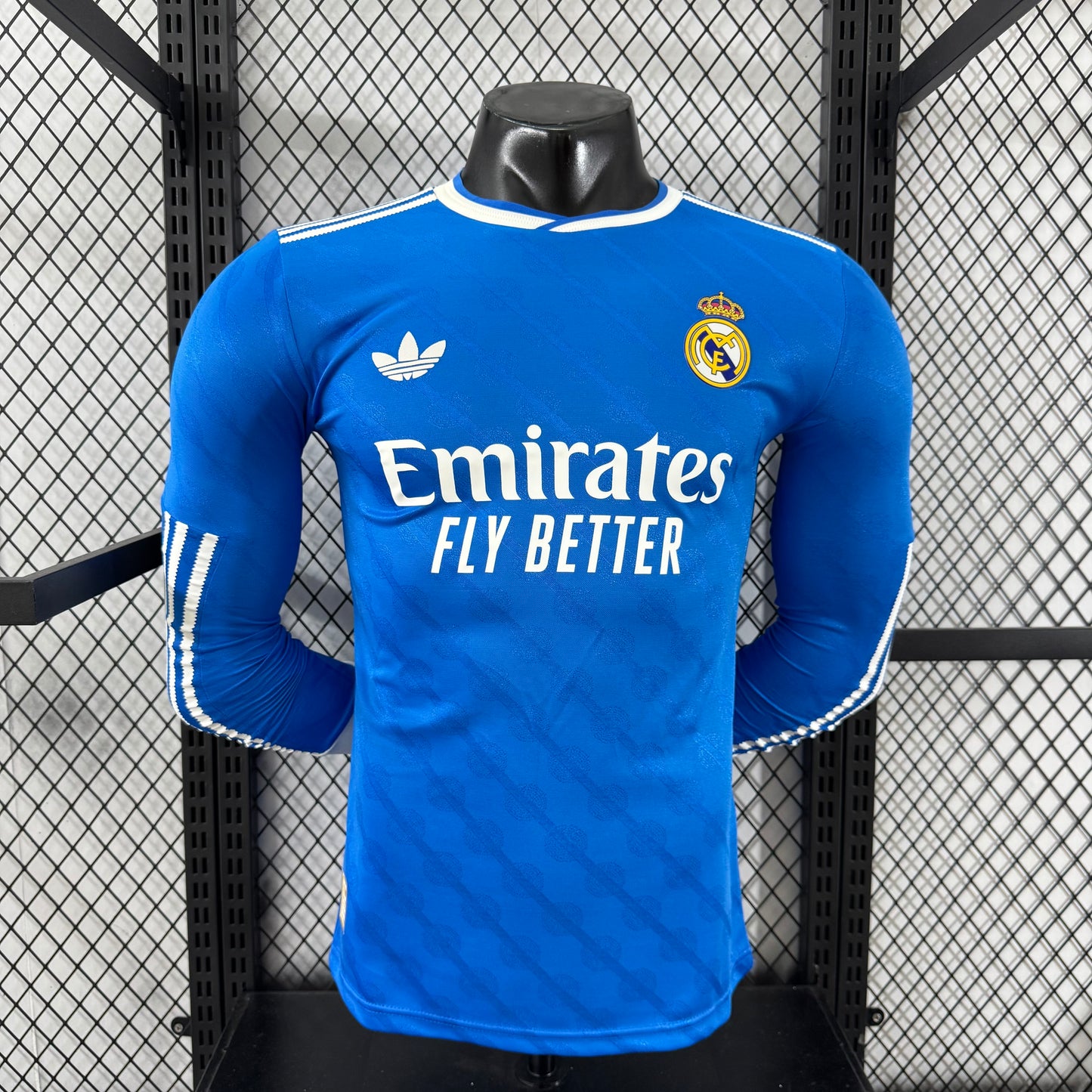 25/26 Real Madrid second away long sleeved jersey