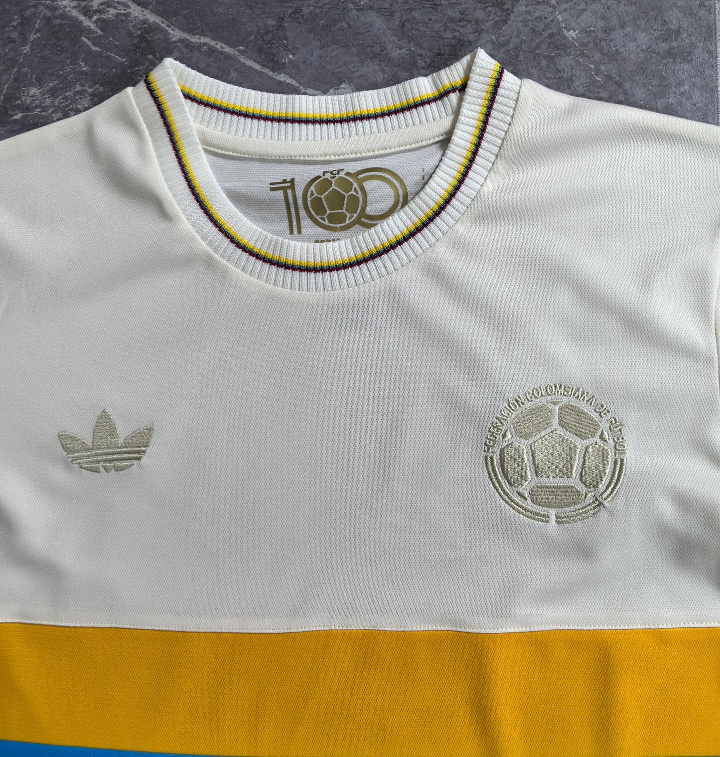 Maillot 24/25 du 100e anniversaire de la Colombie