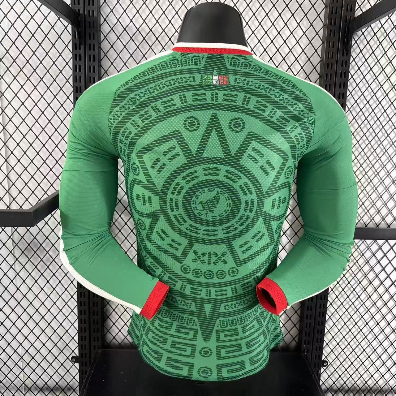 2026 World Cup Mexico home long sleeved jersey