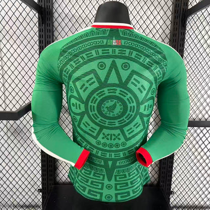 2026 World Cup Mexico home long sleeved jersey