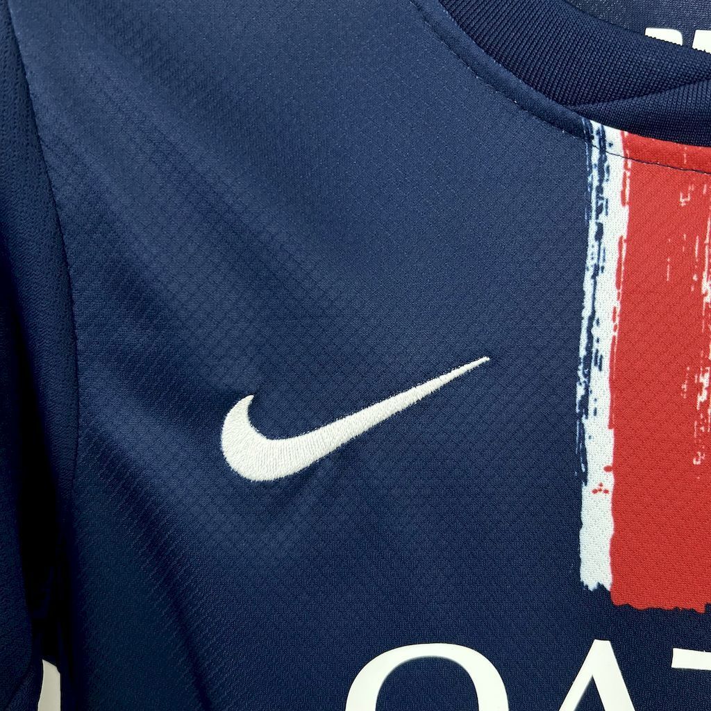 PSG 2024/25 Home Kids Kit (with stars)