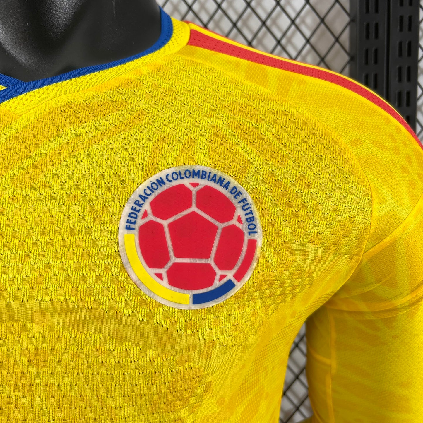 2026 World Cup Colombia home long sleeved jersey