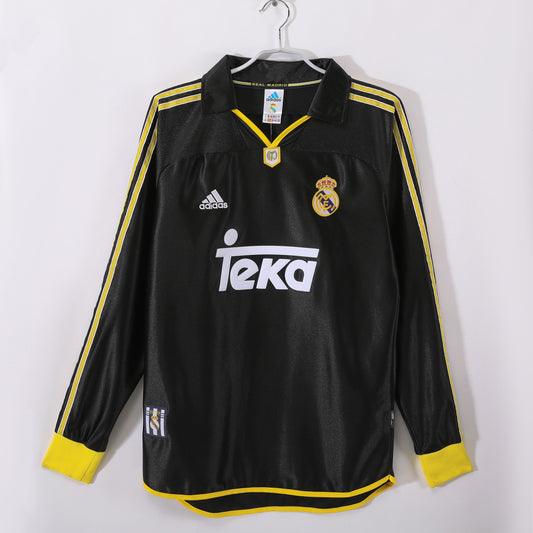 98/00 Real Madrid away long sleeved jersey