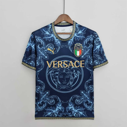 2022 Italy x Versace blue jersey