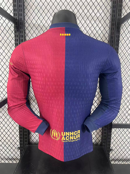 2025 Barca x Travis Scott Long sleeves Special shirt