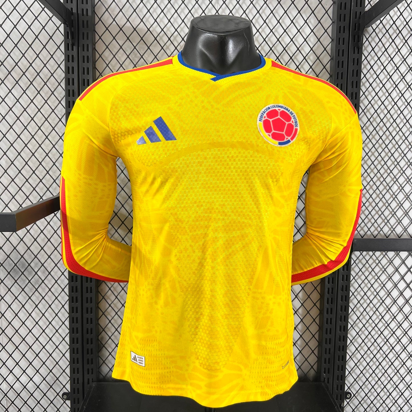 2026 World Cup Colombia home long sleeved jersey