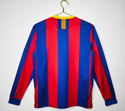 10/11 Barcelona home long sleeved jersey