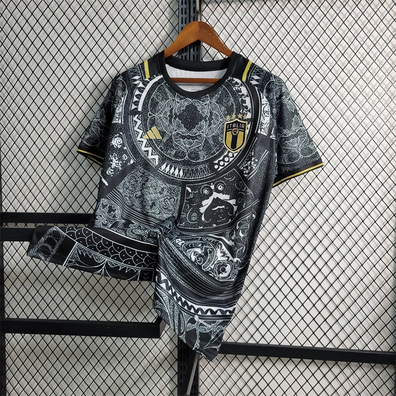 2024 Italy Black Special Jersey Black