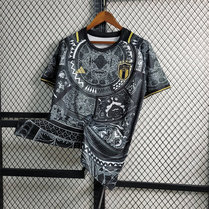 2024 Italy Black Special Jersey Black