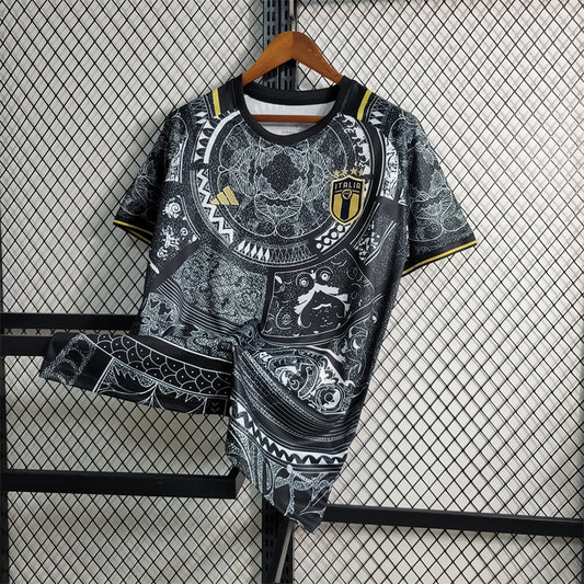 2024 Italy Black Special Jersey Black