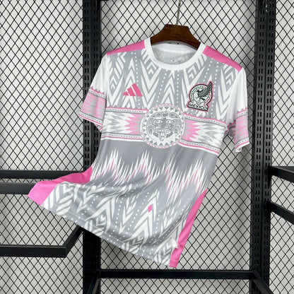 2026 Mexico Grey&Pink Special Jersey