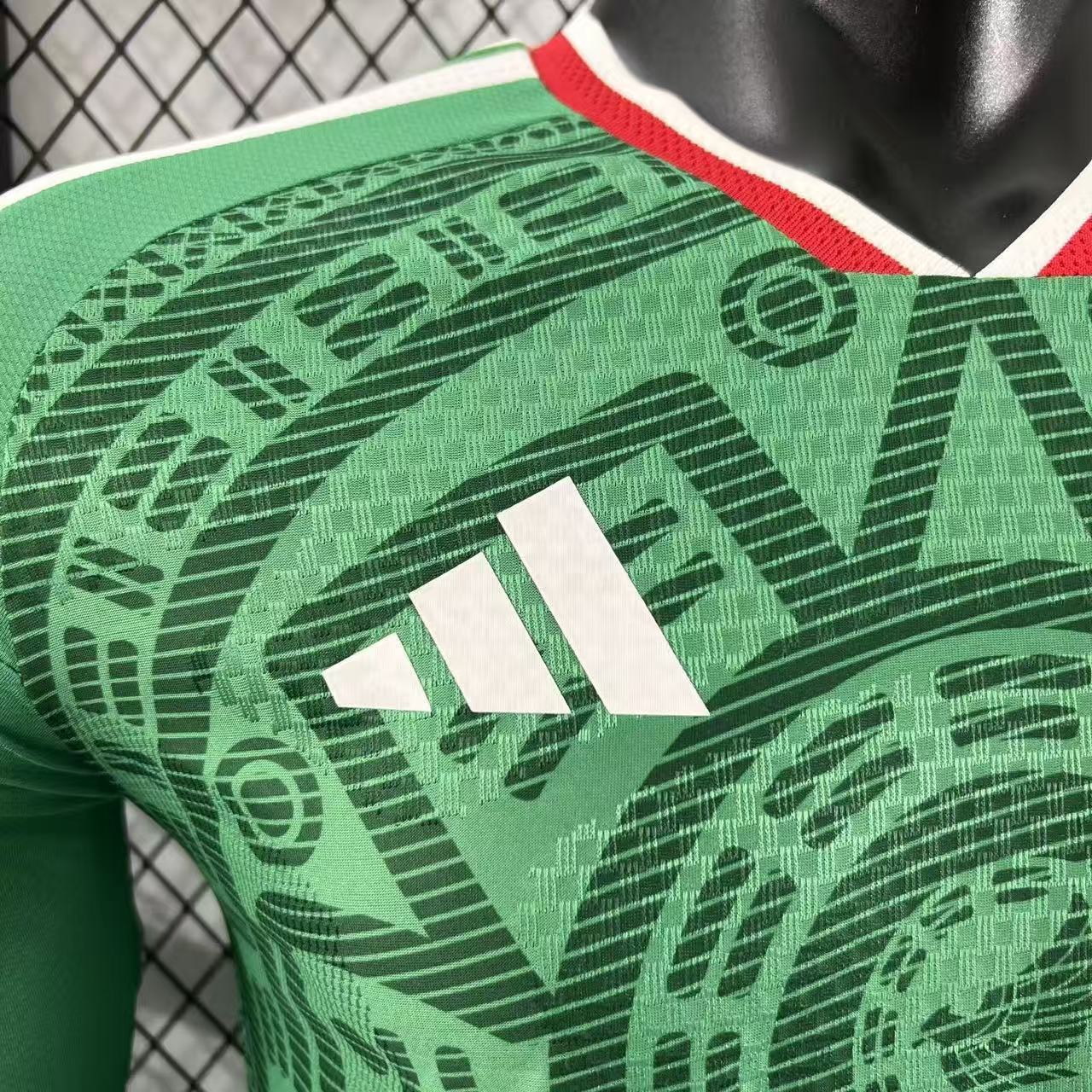 2026 World Cup Mexico home long sleeved jersey