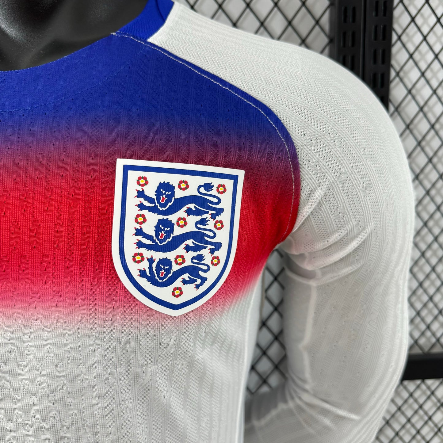 25/26 England home long-sleeved jersey