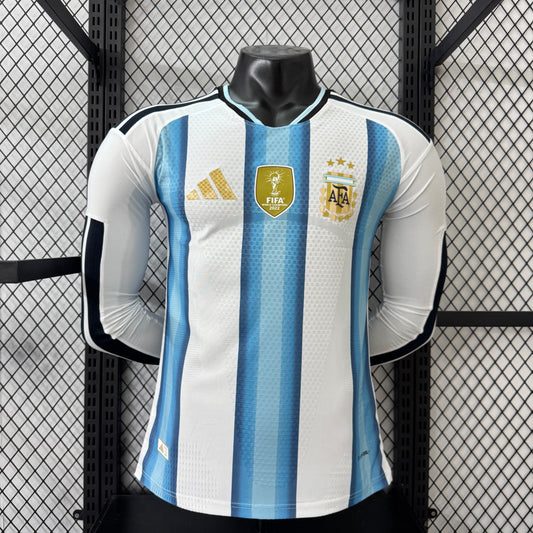 2026 World Cup Argentina home long sleeved jersey
