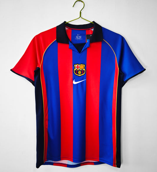 01/02 Barcelona home jersey