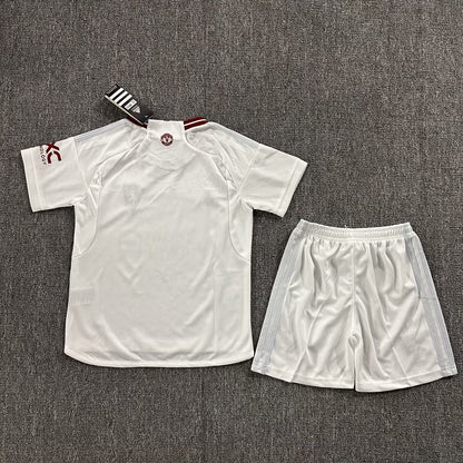 23-24 Manchester United Second away Kids Set