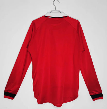 1999/00 Manchester United home long sleeved jersey
